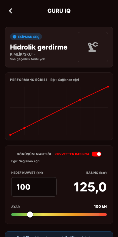 Kalibrasyon eğrisi